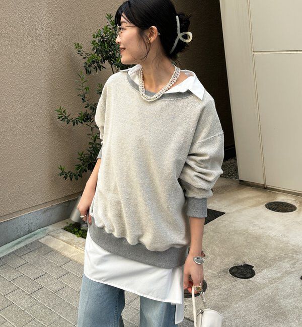  「【インフルエンサーOKOCHI企画】リバーシブルロゴスウェット」|Tシャツ・カットソー|