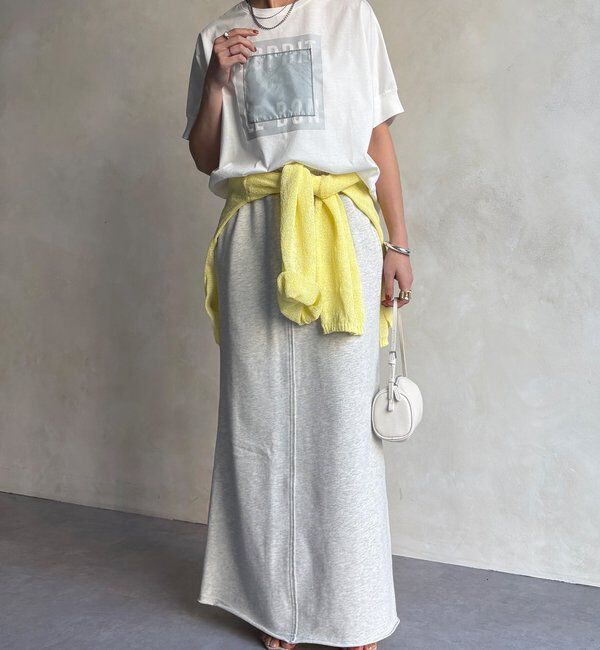  「【WEB限定】オーガンジーロゴTEE」|Tシャツ・カットソー|