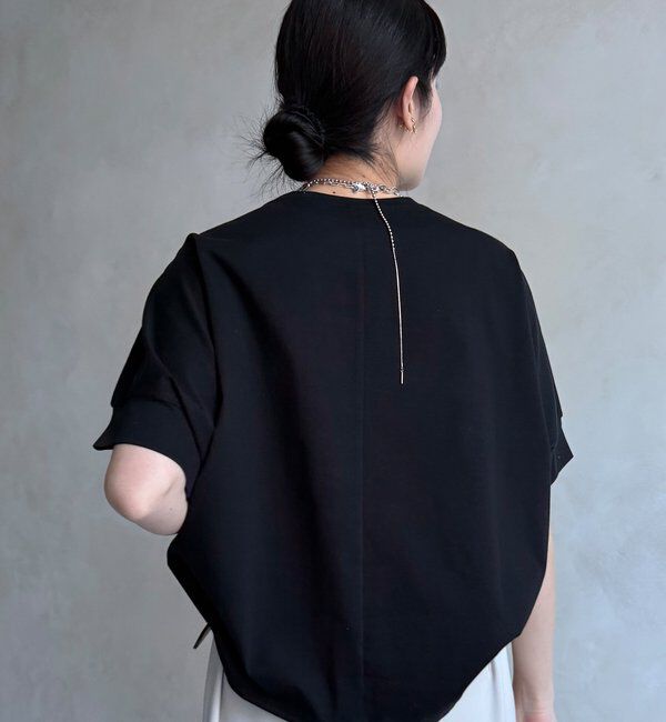  「【WEB限定】オーガンジーロゴTEE」|Tシャツ・カットソー|