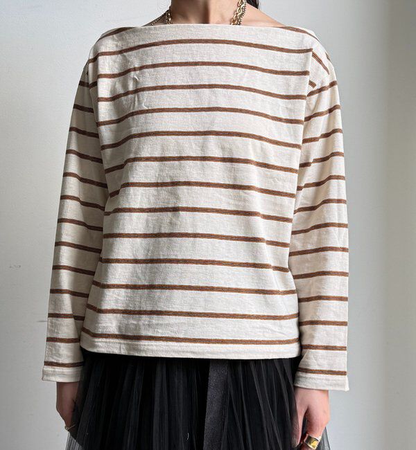  「マルチボーダーオフショルTEE」|Tシャツ・カットソー|