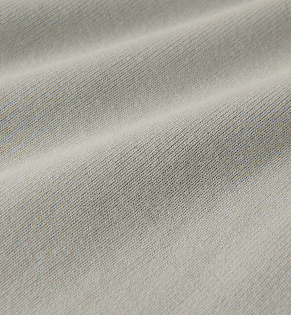  「【セットアップ対応】コットンスムースラウンドヘムニット」|ニット・セーター|