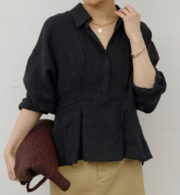  「【WEB限定】【大人気につきリバイバル】ウエストシェイプシャツ」|シャツ・ブラウス|