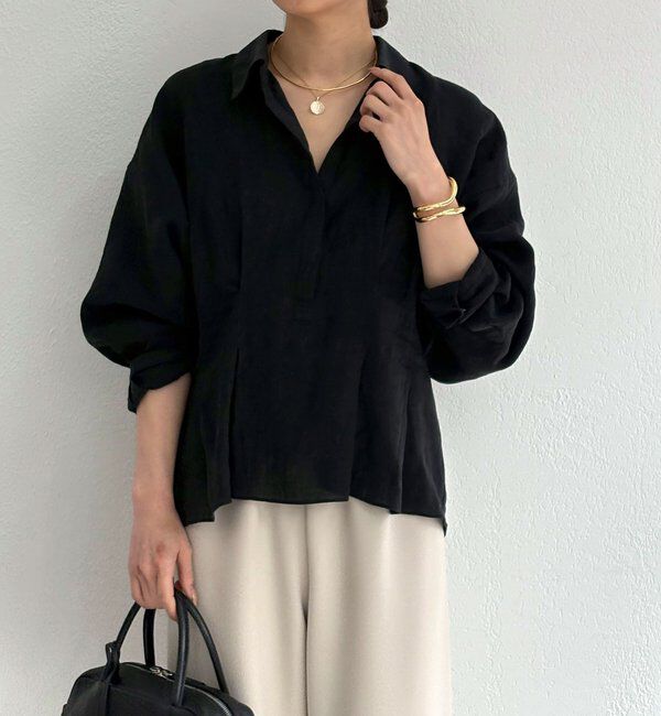  「【WEB限定】【大人気につきリバイバル】ウエストシェイプシャツ」|シャツ・ブラウス|