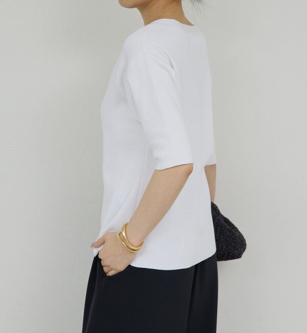  「【手洗い可】ペプラムニットカーデ」|ニット・セーター|