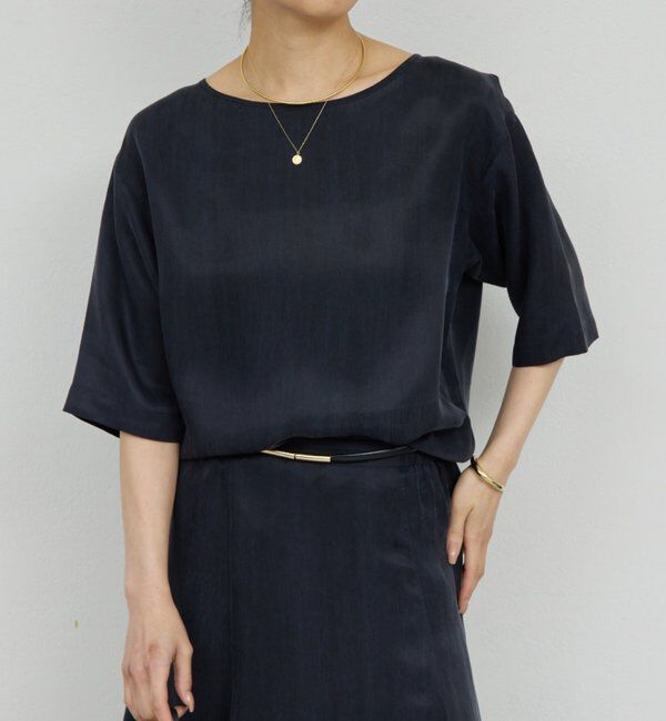  「【セットアップ対応】キュプラTeeブラウス」|シャツ・ブラウス|