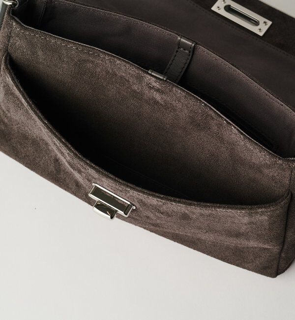  「《WEB限定》スエードフラップミニトートバッグ」|トートバッグ|