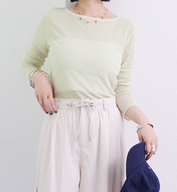  「newシアーロングTシャツ」|Tシャツ・カットソー|