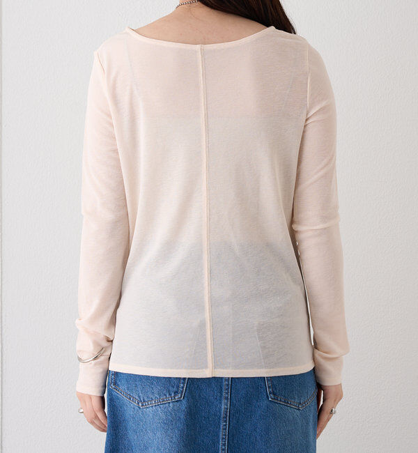  「newシアーロングTシャツ」|Tシャツ・カットソー|