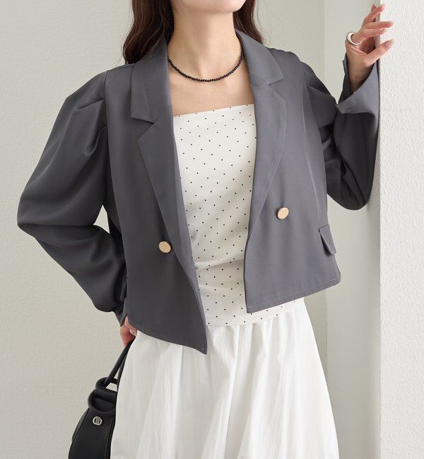  「パフショートジャケット」|その他|