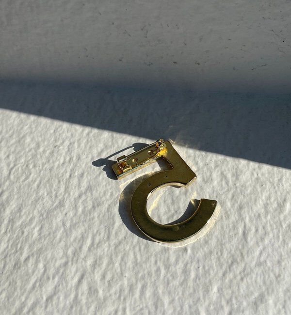  「【GALENA/ガレナ】ナンバーブローチ」|ブローチ・コサージュ|