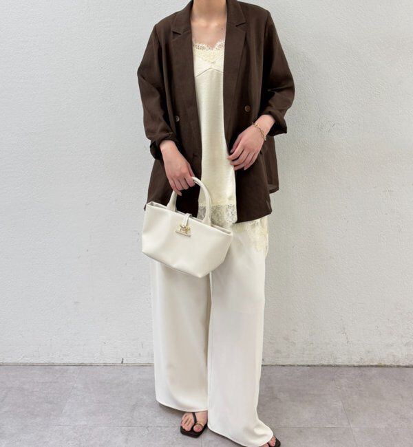  「リネンライクシアージャケット」|ベスト・ジレ|