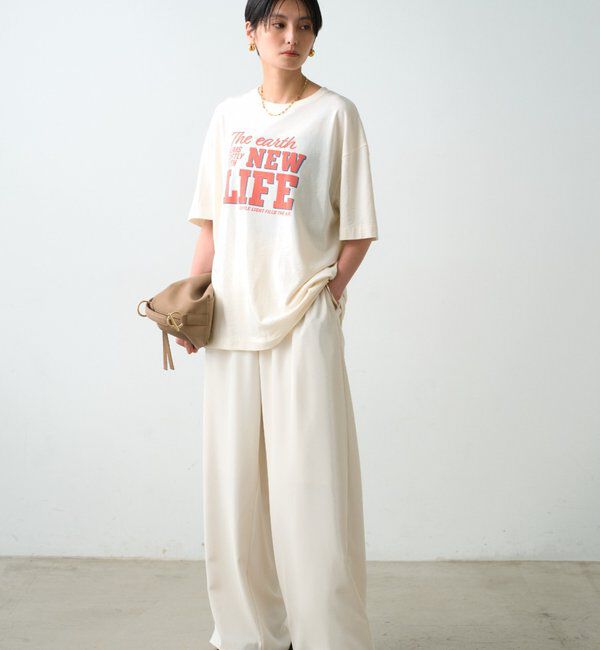  「ロゴプリントTシャツ」|Tシャツ・カットソー|