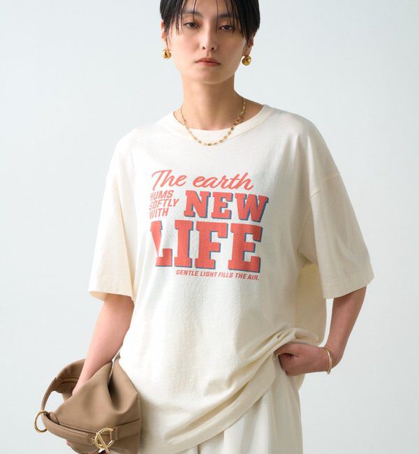  「ロゴプリントTシャツ」|Tシャツ・カットソー|