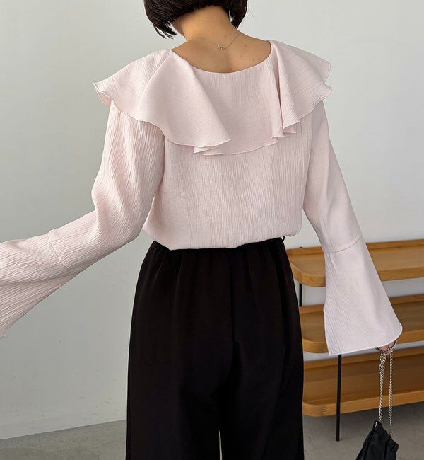  「フリルリボンブラウス」|シャツ・ブラウス|