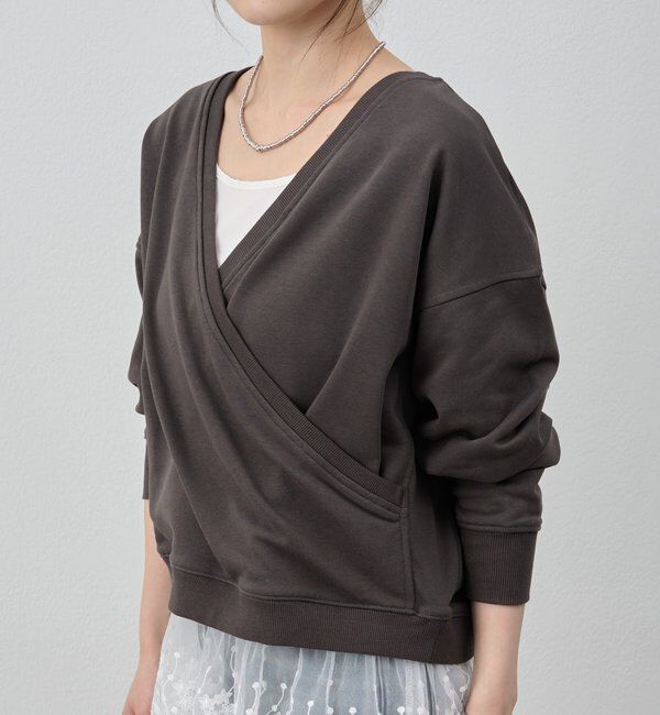  「カシュクールスウェット」|Tシャツ・カットソー|