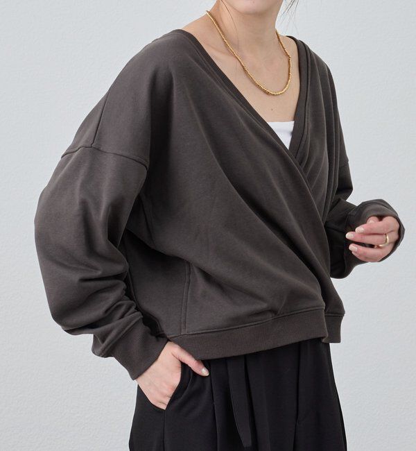  「カシュクールスウェット」|Tシャツ・カットソー|