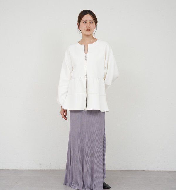  「ポンチペプラムトップス」|Tシャツ・カットソー|