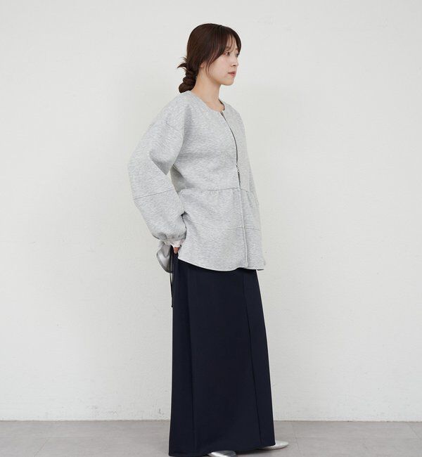  「ポンチペプラムトップス」|Tシャツ・カットソー|