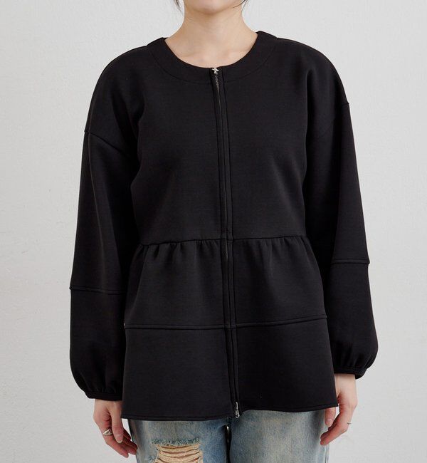  「ポンチペプラムトップス」|Tシャツ・カットソー|