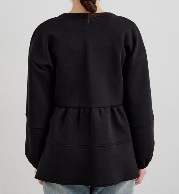  「ポンチペプラムトップス」|Tシャツ・カットソー|