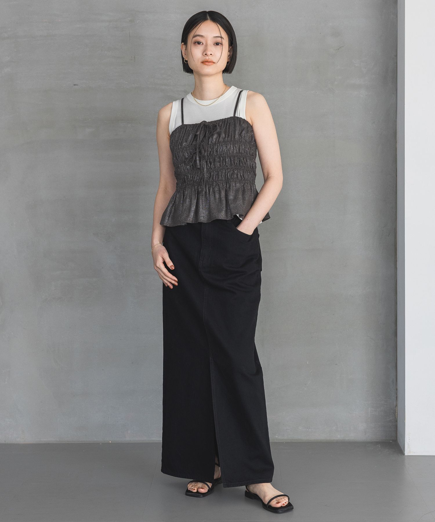 A part by 「ハクキャミビスチェ」|キャミソール|