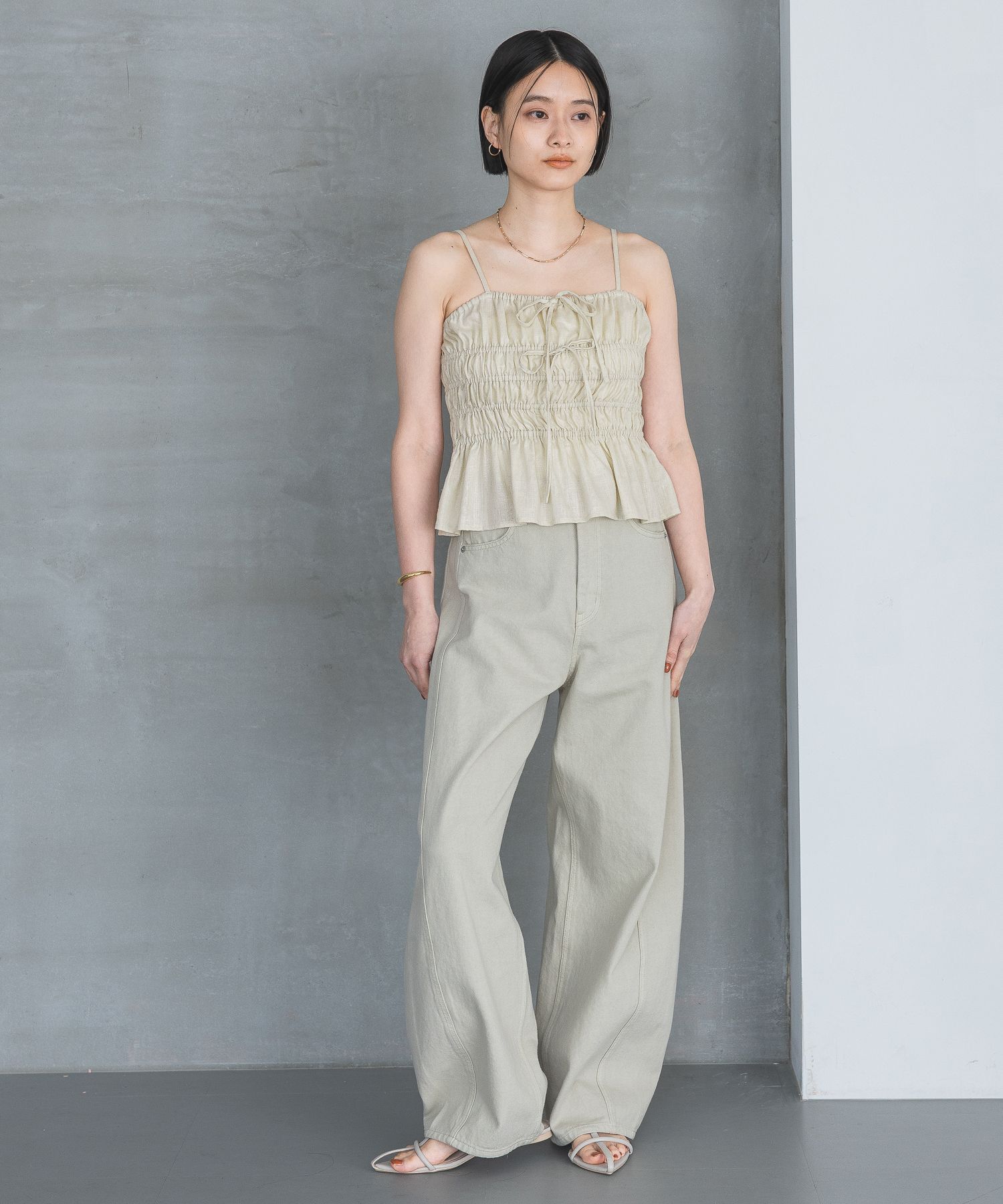 A part by 「ハクキャミビスチェ」|キャミソール|