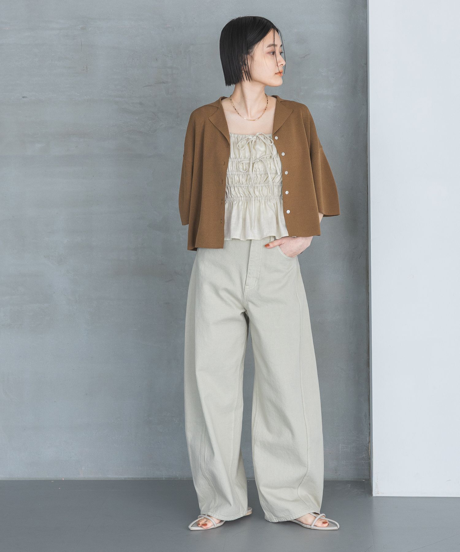 A part by 「ハクキャミビスチェ」|キャミソール|