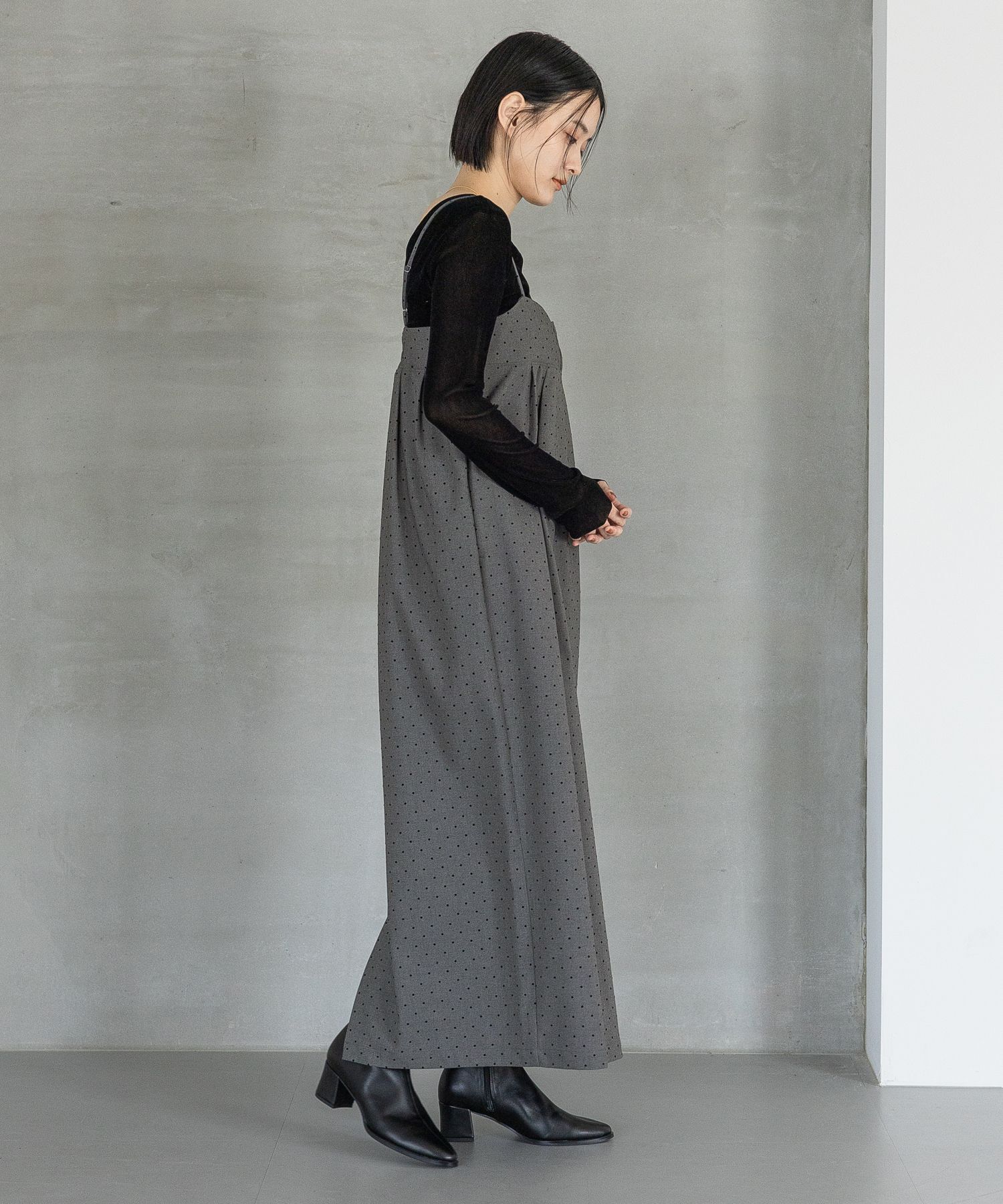 A part by 「フロッキードットキャミワンピース」|ワンピース|