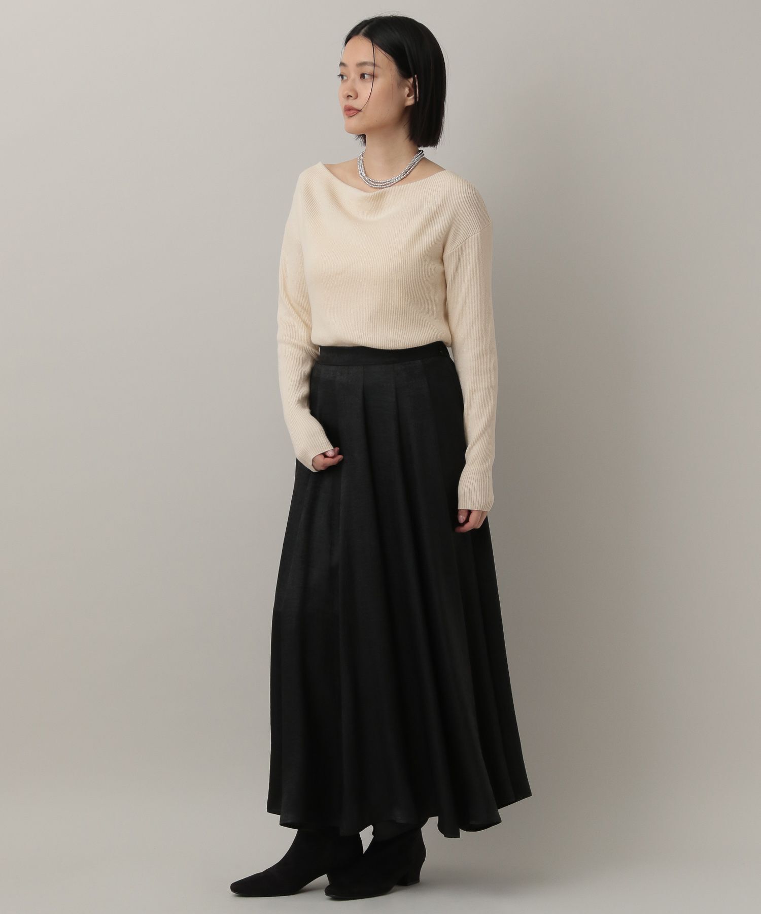 A part by 「ドレープニットプルオーバー」|ニット・セーター|