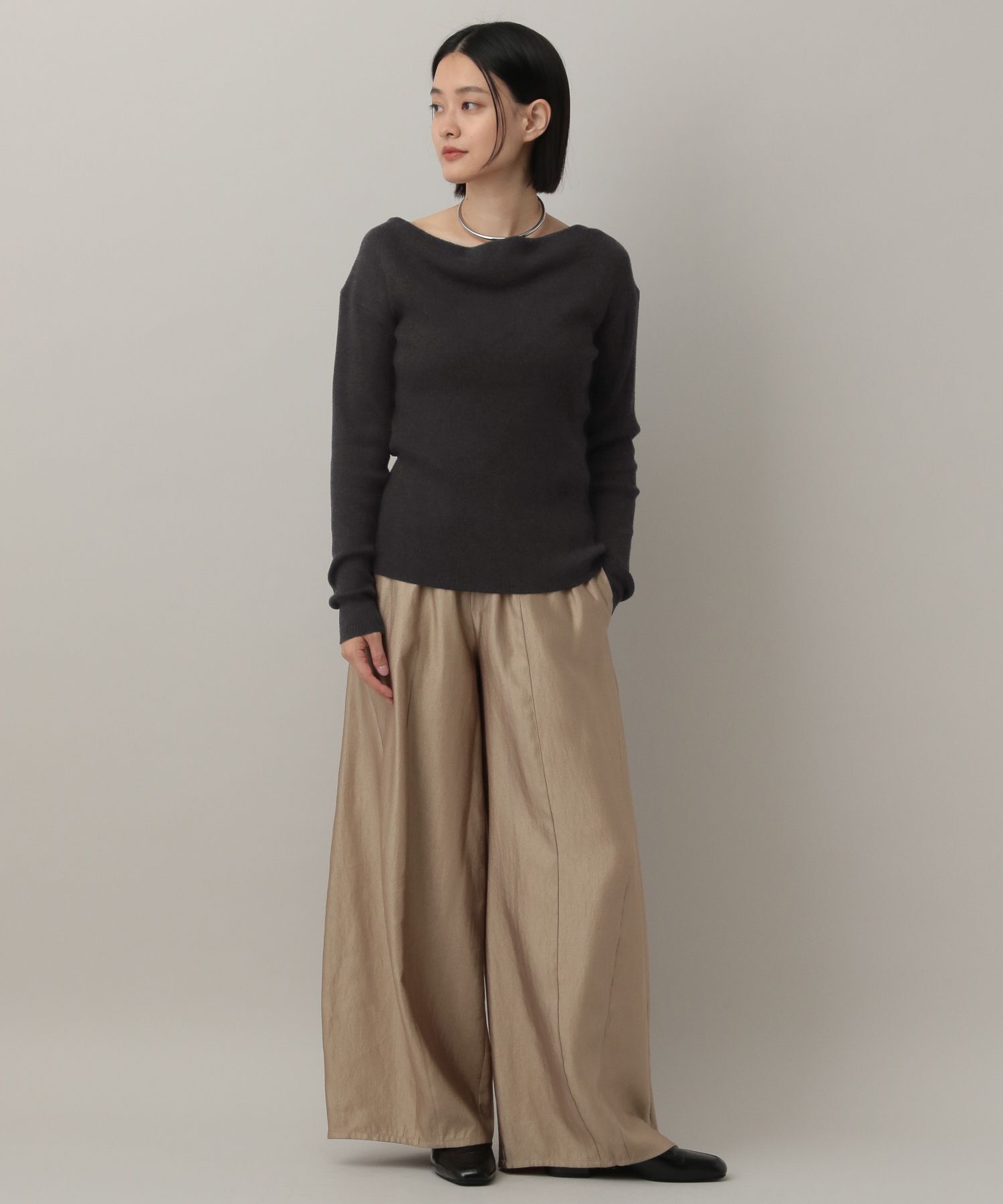 A part by 「ドレープニットプルオーバー」|ニット・セーター|