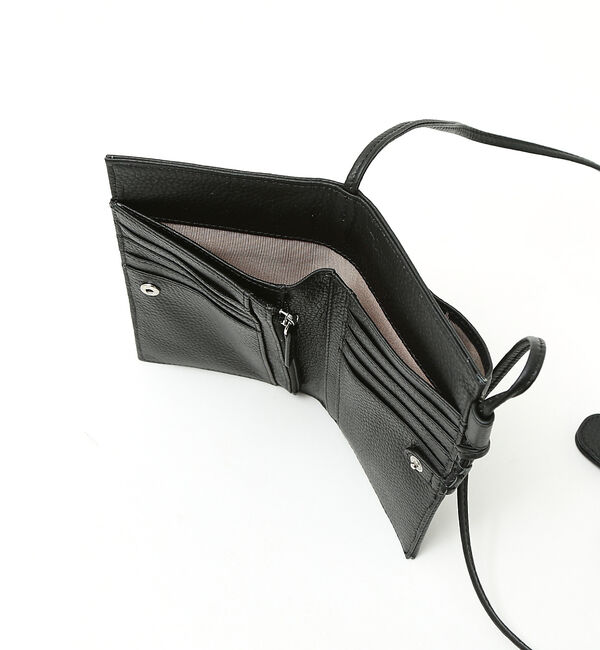 collex「【WEB限定】【BEAURE】カウレザー マルチウォレットショルダーバッグ」|ショルダー・メッセンジャー|