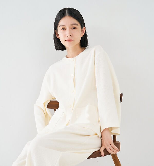 collex「【セットアップ対応】ジャガートカッドカーディガン」|カーディガン|