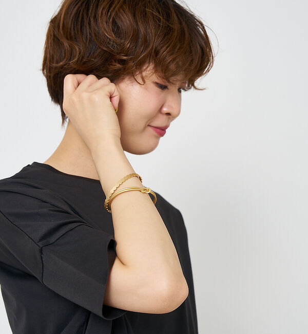 collex「【Ljud/ユード】ハートブラスバングル」|ブレスレット・バングル|