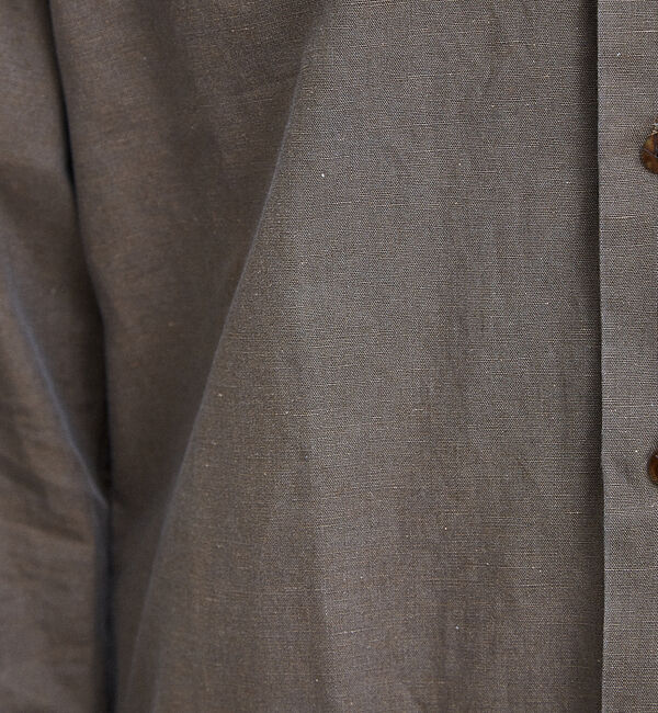 ABAHOUSE「【Recency of Mine】綿麻ダンガリー オーバーシャツ」|シャツ・ブラウス|