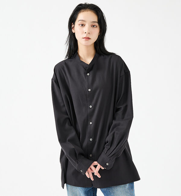 ABAHOUSE「【FORTUNA / フォルトゥナ】WOOLLY TECツイルシャツ/ウーリーテ」|シャツ・ブラウス|