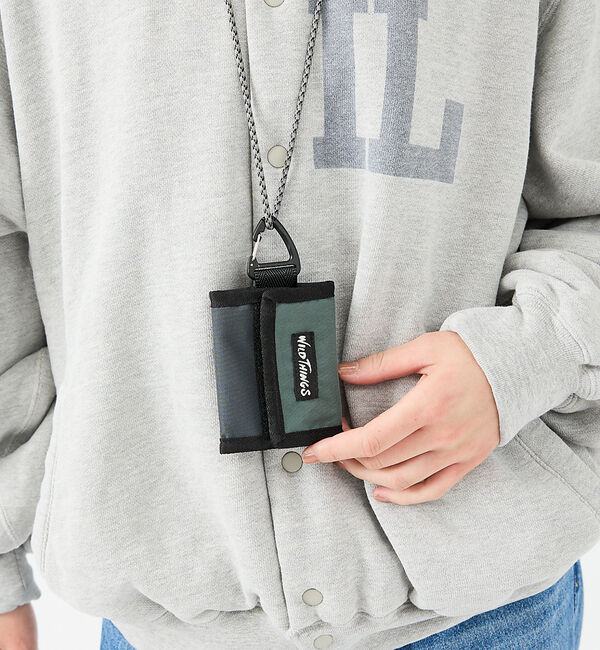 ABAHOUSE「【WILD THINGS/ワイルドシングス】ネックウォレット/サイズ/アウトドア」|財布|