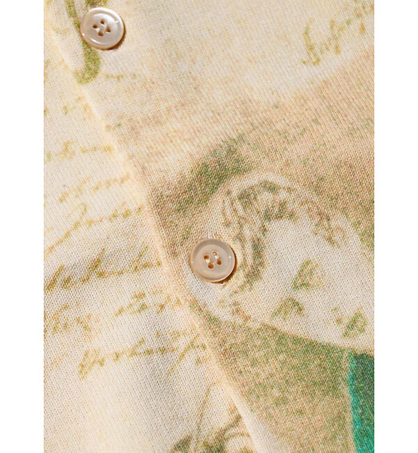 ABAHOUSE「【TOWNCRAFT 】PRINTED POLO CARDIGAN/ポロカーディ」|カーディガン|