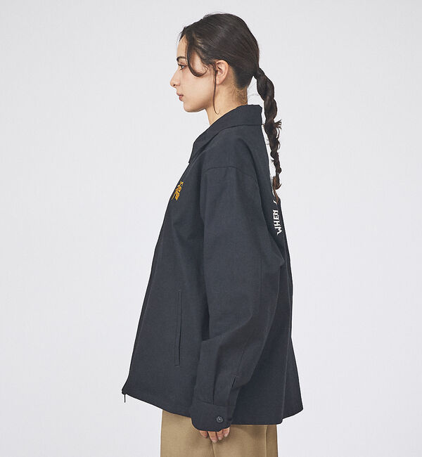 ABAHOUSE「【TAION / タイオン】NON DOWN REVERSIBLE VET BL」|ブルゾン・スタジャン|