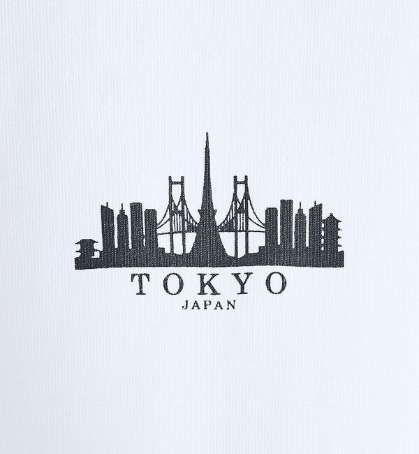 ABAHOUSE「【CITY PRINT】半袖Tシャツ」|Tシャツ・カットソー|
