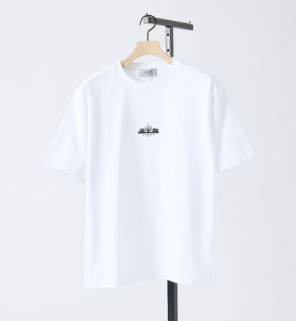 ABAHOUSE「【CITY PRINT】半袖Tシャツ」|Tシャツ・カットソー|