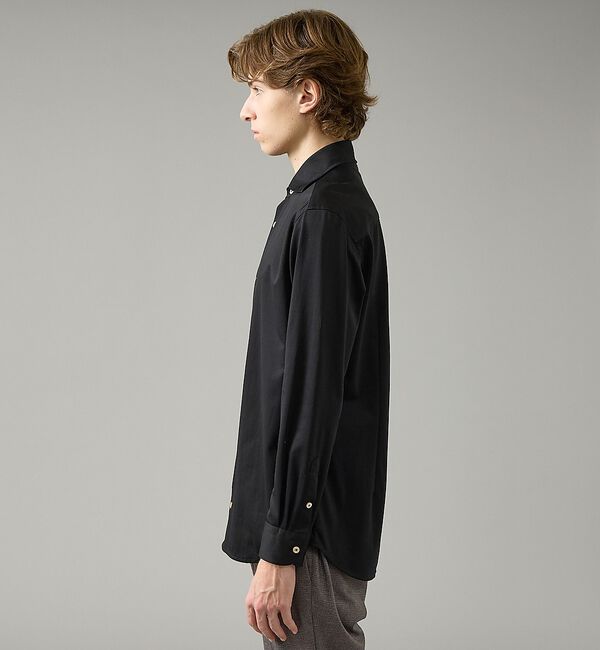 ABAHOUSE「【ON/OFF兼用】SOLOTEXコットン 36ゲージ モクロディ ストレッチシ」|シャツ・ブラウス|