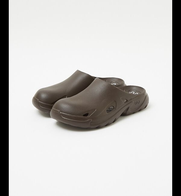 alfredoBANNISTER「【Doubleu/ダブリュー】 ROMA MULE MAN リカバリーサンダル」|サンダル|ブラウン