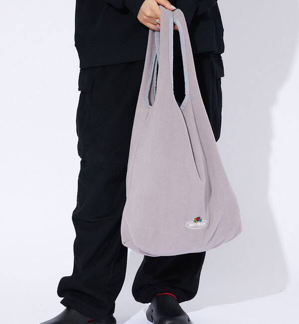 Rouge vif「【FRUIT OF THE LOOM】フリーストートバッグ / FREECE T」|トートバッグ|ライトグレー