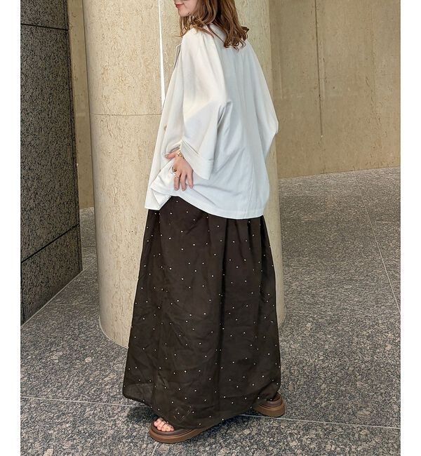 Rouge vif「【2026SS新作】【人気追加】インドドット刺繍キャミワンピース【予約】」|ワンピース|