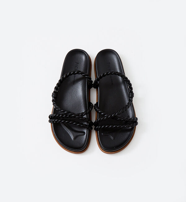 AU BANNISTER「ツイストフットベッドサンダル」|サンダル|