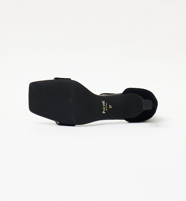 AU BANNISTER「アンクルストラップ スクエアトゥサンダル」|サンダル|