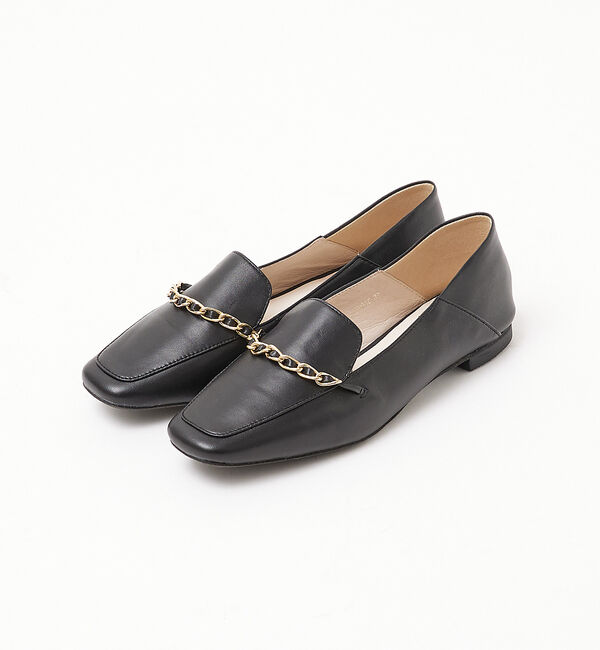 AU BANNISTER「バブーシュビットモカスクエアトゥ ローファー」|ローファー|