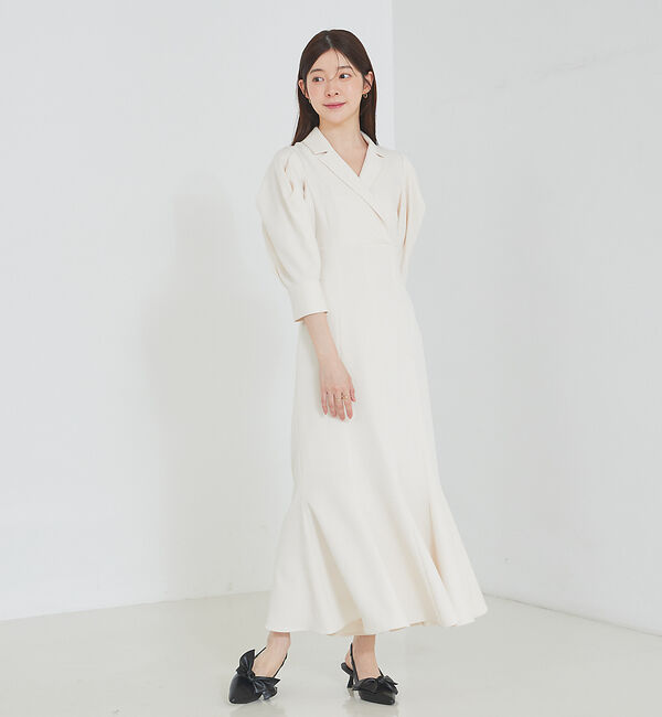 SELFIST「テーラードカラーマーメイドワンピース」|ワンピース|