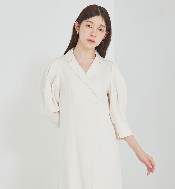 SELFIST「テーラードカラーマーメイドワンピース」|ワンピース|