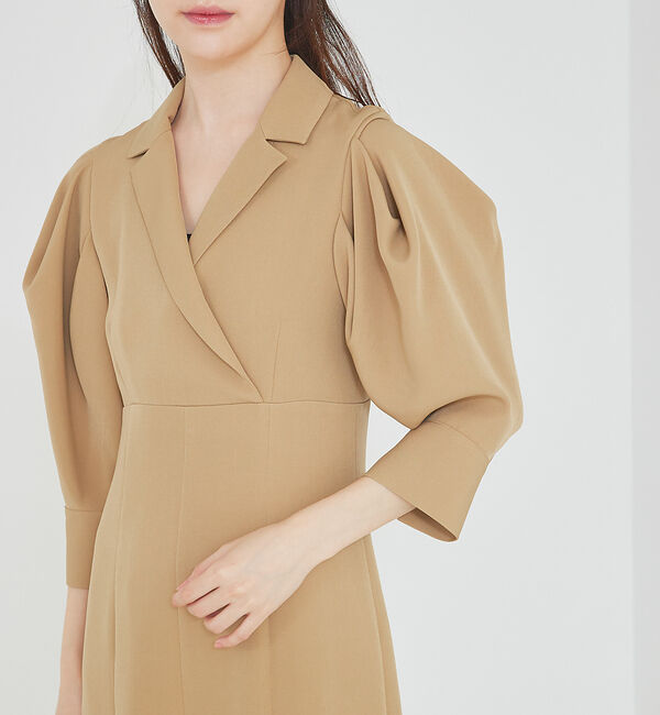 SELFIST「テーラードカラーマーメイドワンピース」|ワンピース|